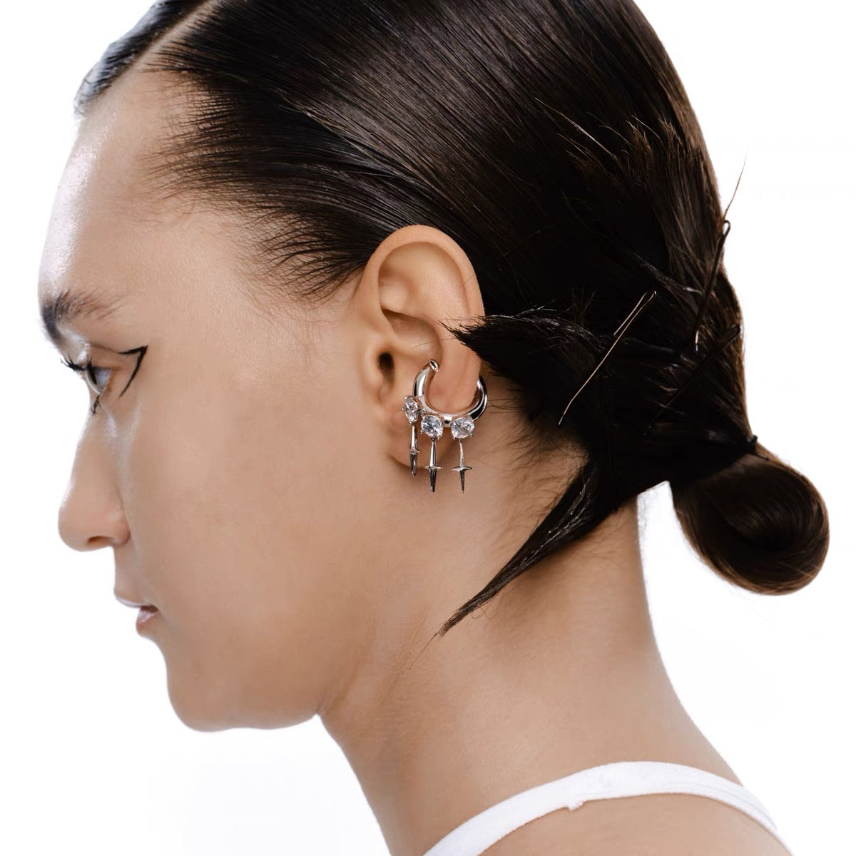 Star Drop Ear Cuff
