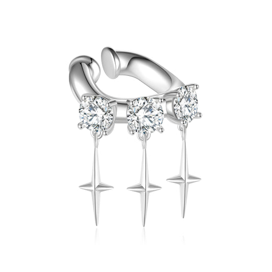 Star Drop Ear Cuff