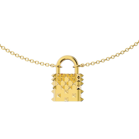 Rivet-lock Necklace