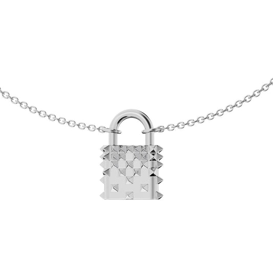 Rivet-lock Necklace