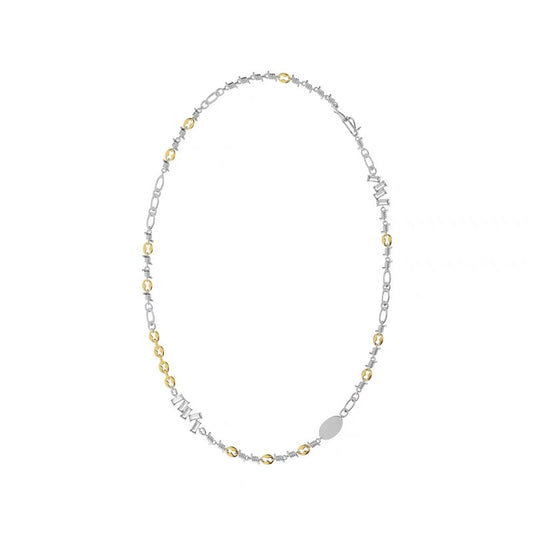 Long Chain Spliced Necklace
