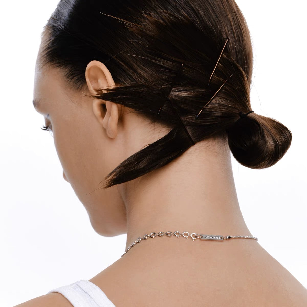 Double Stone Spliced Necklace